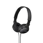 Жични слушалки Sony MDR-ZX110APB Black Black, On-Ear