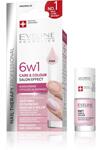 Eveline NAILS 6 В 1 ГРИЖА И ЦВЯТ – БЛЕДО РОЗОВ, 5 МЛ