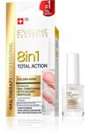 Eveline NAILS БАЛСАМ ЗА НОКТИ 8в1 СЪС ЗЛАТНИ ЧАСТИЦИ, 12 МЛ