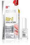 Eveline NAILS БАЛСАМ ЗА НОКТИ 8в1 СЪС СРЕБЪРНИ ЧАСТИЦИ, 12 МЛ