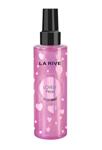 La Rive  LOVELY PEARL  Парфюмен спрей за тяло с блясък, 200 мл ( сърца )