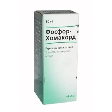 Фосфор Хомакорд, Капки при пресипналост, 30 мл, от Heel