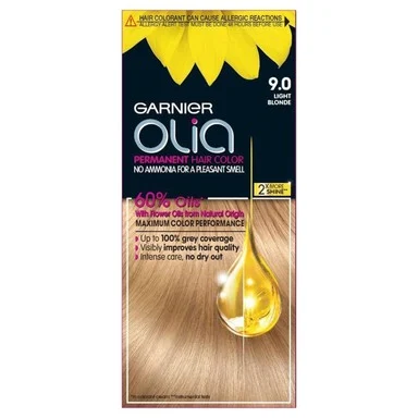 Garnier Olia, Боя за коса без амоняк, 9.0 светло рус
