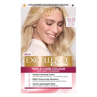 L'Oréal Excellence Creme, боя за коса, 10.13 светло рус