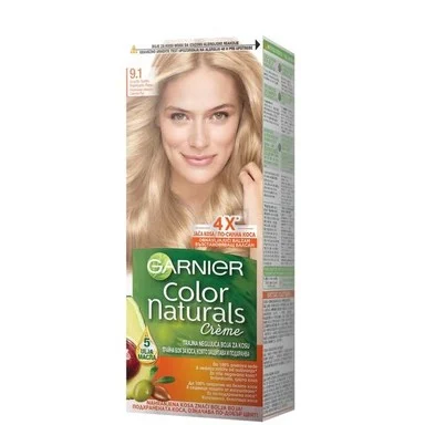 Garnier Color Naturals, Боя за коса, №9.1 естествено много светло пепелно русо