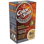 3Chenes Color and Soin, Боя за коса, 8G пясъчно златисто рус цвят