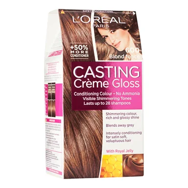 L'Oréal Casting Creme Gloss, боя за коса без амоняк, №600 светло кафяв