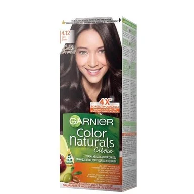 Garnier Color Naturals, Боя за коса, №4.12 ледено кестеняво