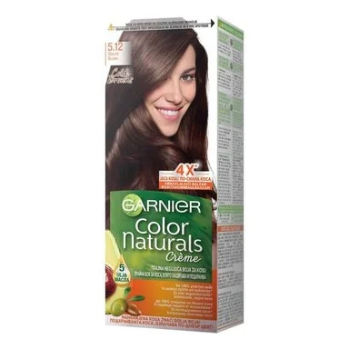 Garnier Color Naturals, Боя за коса, №5.12 ледниково кафяво