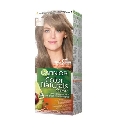 Garnier Color Naturals, Боя за коса, №7.1 Естествено пепелно русо