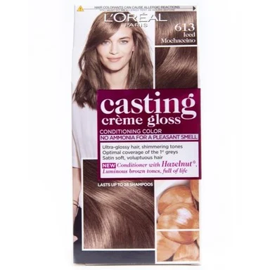 L'Oréal Casting Creme Gloss, боя за коса без амоняк, №613 ледена мока