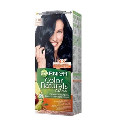 Garnier Color Naturals, Боя за коса, 1.10 чисто черно