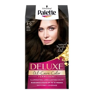 Palette Delux, Боя за коса, 3-0 тъмнокафяв