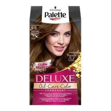 Palette Deluxe, Боя за коса, 5-5 ярко кафяв