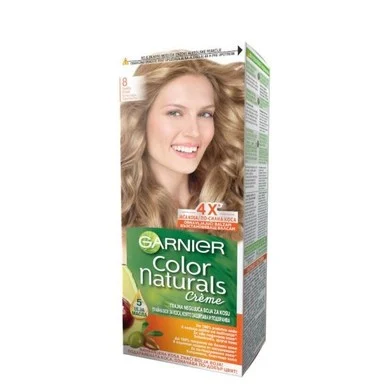 Garnier Color Naturals, Боя за коса, №8 естествено светло русо