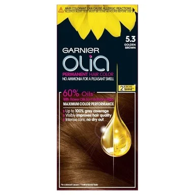 Garnier Olia, Боя за коса без амоняк, 5.3 златисто кестеняв