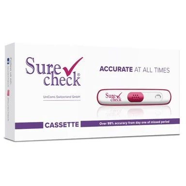 SureCheck Cassette, Тест за бременност, касета