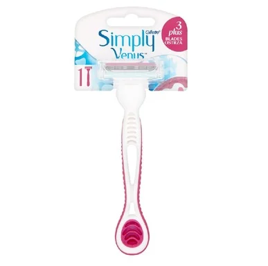 Gillette Venus 3 Plus, Дамска еднократна самобръсначка на кора, 1 брой