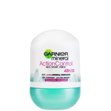 Garnier Mineral Deo Action Control, Део рол-он, 50 мл