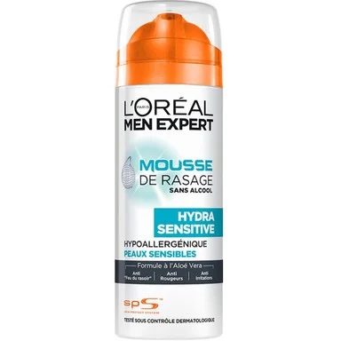 L'Oréal Men Expert Hydra Sensitive, Пяна за бръснене, 200 мл