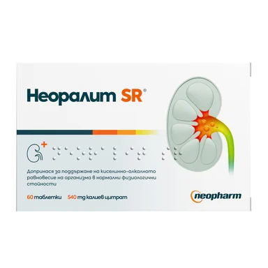 Неоралит SR, 540 мг, 60 таблетки от Neopharm