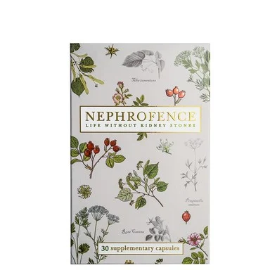 Nephrofence, изчистване на камъни в бъбреците, 450 мг, 30 капсули