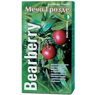 Мечо Грозде, лечение при цистит, 500 мг, 120 таблетки, от Tomil Herb