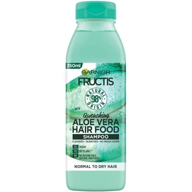 Garnier Fructis, Aloe Vera, хидратиращ шампоан за нормална до суха коса, 350 мл.