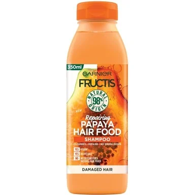 Garnier Fructis, Papaya, възстановяващ шампоан за увредена коса, 350 мл.