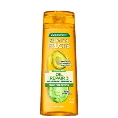 Garnier Fructis Oil Repair, Възстановяващ шампоан за суха коса, 50 мл
