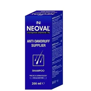 Neoval, шампоан против пърхот за всеки тип коса, 200 мл.
