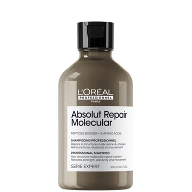 L'Oréal Professional, Absolut Repair Molecular, шампоан за увредена коса, 300 мл.