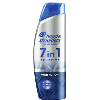 Head & Shoulders Benefits Multi Action 7в1, шампоан за мъже, 270 мл.