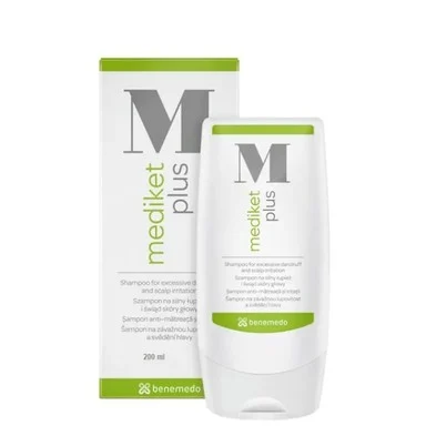Mediket Plus, шампоан при тежък пърхот, 100 мл.