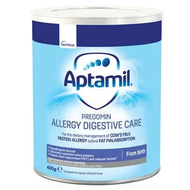 Aptamil Pregomin ADC, Мляко за кърмачета при алергии 0+ месеца, 400 г