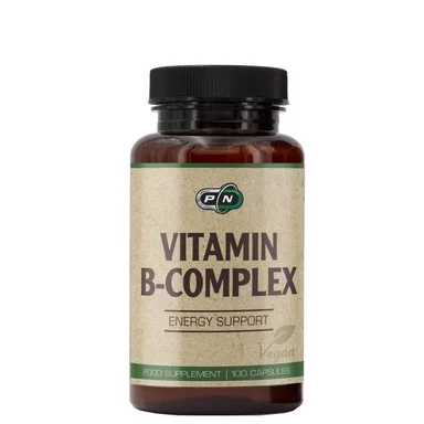 Витамин B-комплекс, 100 капсули, от Pure Nutrition