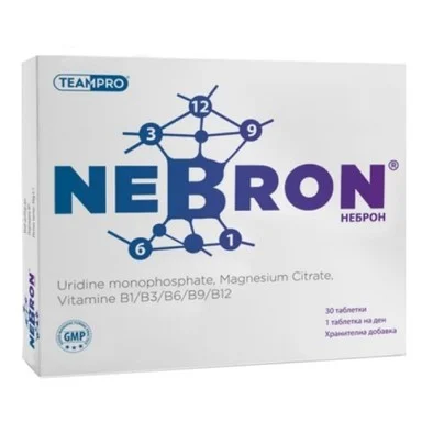 Nebron, за периферната нервна система, 30 таблетки, от TeamPro