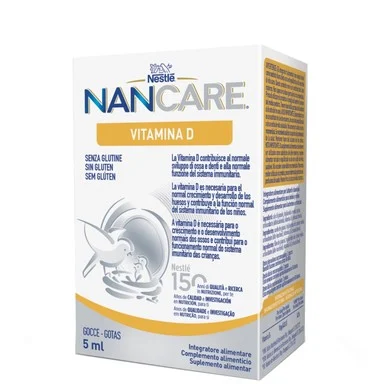 NANCare, Витамин D 400 IU, капки, 5 мл, от Nestle