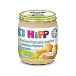 HiPP organic, пюре от царевица картофи и пуешко, 4+ месеца, 125 гр.