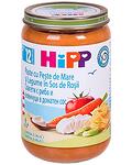 HiPP, пюре от спагети с домати зеленчуци и риба, 12+ месеца, 220 гр.