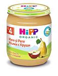 HiPP organic, пюре, от круша с ябълка, 4+ месеца, 125 гр.