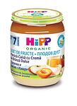 HiPP organic, плодов дует праскови и кайсии с извара, 7+ месеца, 160 гр.