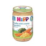 HiPP organic, пюре от макарони със зеленчуци и сметана, 8+ месеца, 220 гр.