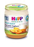 HiPP organic, пюре от йогурт с плодове, 7+ месеца, 160 гр.