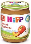 HiPP organic, пюре от праскова с круша, 4+ месеца, 125 гр.