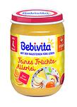 Bebivita, пюре от различни плодове, 4+ месеца, 190 гр.