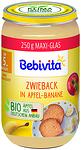 Bebivita, каша с ябълка, банан и сухар, 5+ месеца, 250 гр.
