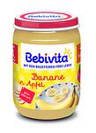 Bebivita, пюре от ябълка и банан, 4+ месеца, 190 гр.