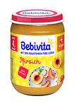 Bebivita, пюре от праскова, 4+ месеца, 190 гр.