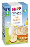 HiPP Organic, каша с плодове и йогурт 8+ месеца, 250 гр.